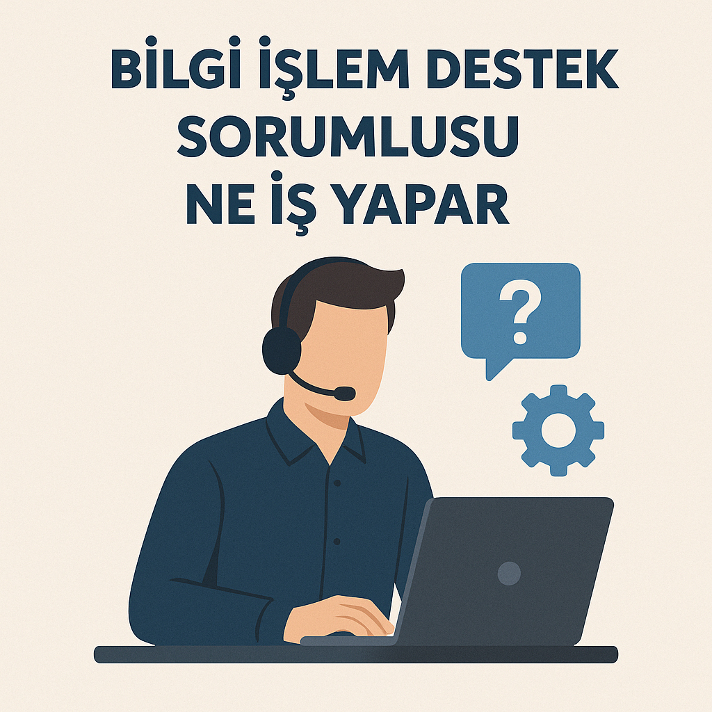 Bilgi İşlem Destek Sorumlusu Ne İş Yapar?
